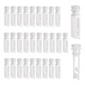 FORIDE 30Pcs Vertical Blind Stem Replacement White Stems for Vertical Window Blind Vertical Blind Carrier Stem.