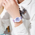 Sanrio Watch Cute 3D Waterproof Quartz Silicone Strap Cartoon Children's Kuromi Melody Cinnamoroll Watches Student Gift. 