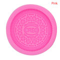 Silicone OREO Cookie Molds Kitchen Baking Chocolate Fondant Cookie Moulds DIY Party Dessert Supply Gift Craft Cake Decoration.