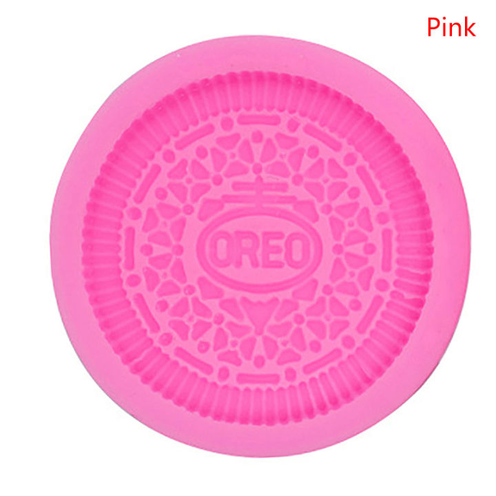Silicone OREO Cookie Molds Kitchen Baking Chocolate Fondant Cookie Moulds DIY Party Dessert Supply Gift Craft Cake Decoration