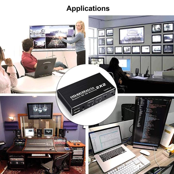 4k%20Hdmi%20Switcher%20Matrix%202x2%20Hdmi%20Matrix%202%20In%202%20Out%20Hdmi%20Switch%20Splitter%20Converter%20Matrix%204k%2030hz%20Hdcp1.4%20With%20Ir%20Remote%20Control%20-%20Image%206