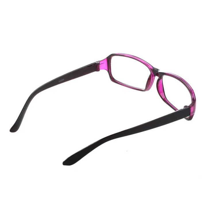 Plastic%20Full%20Rim%20Frame%20Clear%20Lens%20Glasses%20Spectacles%20Black%20Purple%20for%20Women%20Man%20-%20Image%207