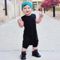 【Heartbeat Girl Store】(New) summer sleeveless pocket cotton jumpsuit sunsuit boy rompers clothing casual cute clothes 0-24m toddler kids baby boys romper. 