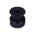 8mm Bore Black - 20 Teeth Timing Pulley for 3D Printer. 