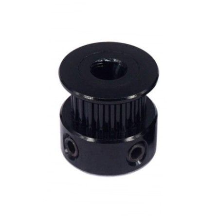 8mm%20Bore%20Black%20-%2020%20Teeth%20Timing%20Pulley%20for%203D%20Printer%20-%20Image%202
