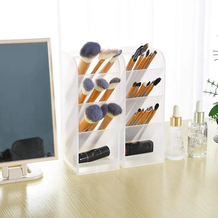 Desk%20Manager%20Pen%20Storage%20Rack%20Multi-Compartment%20Pen%20Holder%20Storage%20Box%20Stationery%20Solid%20Color%20Translucent%20for%20Office%20-%20Image%208