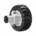 3PI WHEEL 44mm N20 GEAR MOTOR Wheel Robotic Wheels MiniQ 3PI 44mm D-Axis Shaft N20 Wheel Rubber Tire 44x18mm N20 Electric Mini Micro N20 Gear Motor.