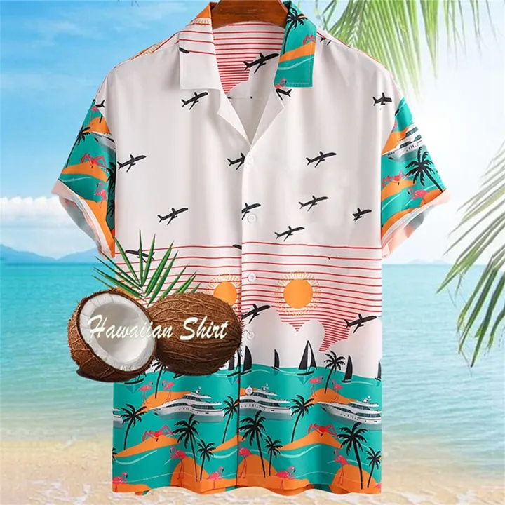 Hawaiian%20Shirts%20For%20Men%20Summer%20Beach%20Vacation%20Short%20Sleeve%20Shirts%20Fashion%20Print%20Lapel%20Oversized%20Shirt%20Top%20Casual%20Holiday%20Clothes%20-%20Image%203