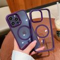 New iPhone 15 phone with eagle eye gold shield magnetic suction three in one Apple 14 full package fall protection case.