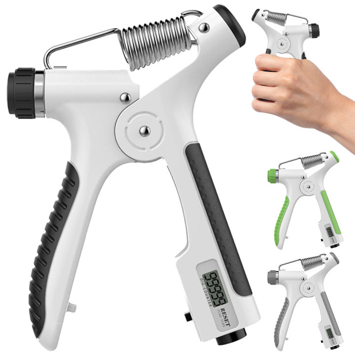 10-100 KG Finger Exerciser Grip Strength Trainer Hand Grip Strengthener Hand Gripper for Musicians Athletes Hand Injury Recovery