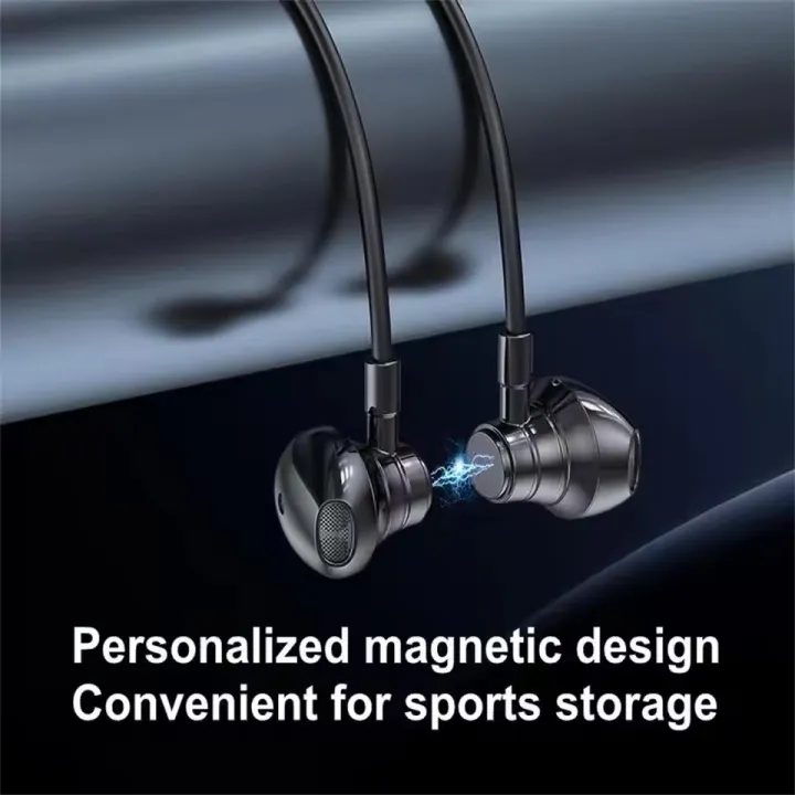 TIMACK%C2%AE%20Wireless%20Earphones%20Bluetooth%205.3%20Neckband%20Headphones%20Gaming%20Stereo%20Sport%20Headset%20Waterproof%20Earbuds%20With%20TF%20Card%20LED%20Display%20-%20Image%206