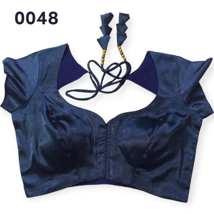 Latest Semi Backless Blouse For Women