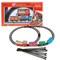 Express Battery Operated Mini Train Set red color. 