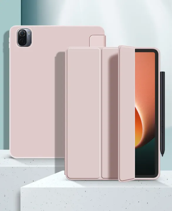 For Xiaomi Pad 5 Case with Pencil Holder for mi pad 5 Case Funda for Xiaomi Mi Pad 5 Case Auto Wake up and Sleep Cover