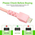 USB Mouse Charging Cable Wireless Mouse Charging Cable Durable Structure Stable Universal 6.6ft for Gaming Mouse. 