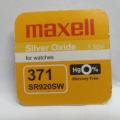 Maxl SR920SW / 371 1.55V Silver Oxide Button Cell Watch Battery 1Piece.