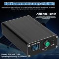 Assembled Automatic Antenna Tuner 1.8-55Mhz Portable 0.96-inch OLED Display Automatic Tuner. 