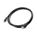 Micro HDMI Male to HDMI Male Cable -black.