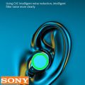【Ready Stock+FREE Shipping+COD】Sony M100 Colorful Three-dimensional Fingerprint Sound Quality Portable Led Digital Display Small Wireless Touch Bluetooth Earphone. 