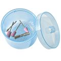4 Colors Disinfection Storage Box Nail Drill Bits Clipper Cutter Tweezers Accessories Clean Sterilizer Nail Tools Nail Supplies Vnce Lncei. 