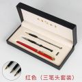 【Hey my home】Luxury Gift Pen Set Nib Curved Nib Fountain with Original Gift Case Inking Pens.