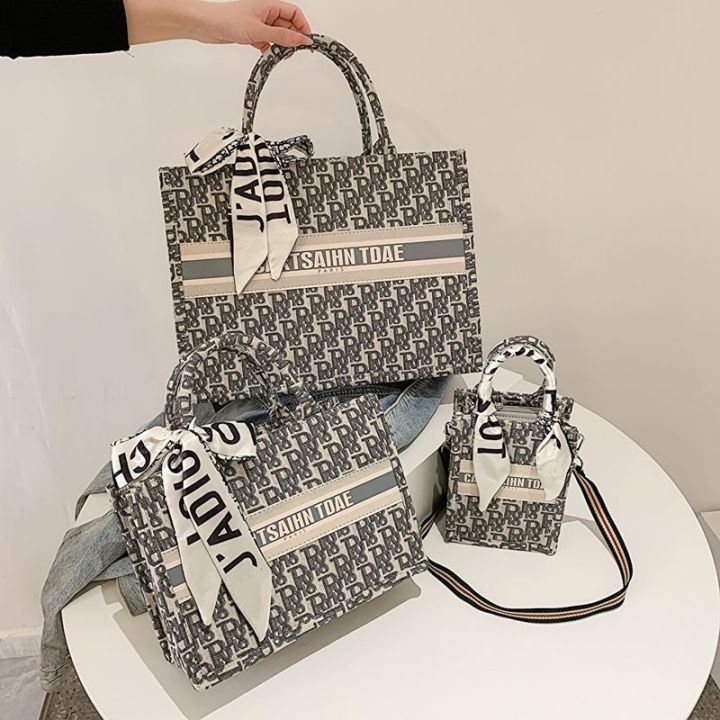 DIR%20Name%20Logo%20Embroidery%20Luxury%20Canvas%20Tote%20Bag%20for%20Women%20High%20Quality%20Ladies%20Designer%20Purse%20Customized%20Handbags%20Travelling%20Bag%20-%20Image%202