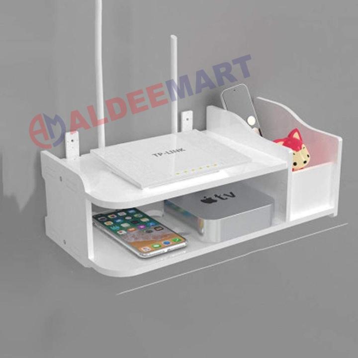 Router Cabinet WiFi Router Stand WiFi Router Shelf Set Top Box Storage