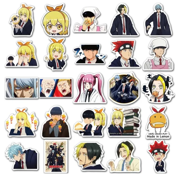 Anime%2025Pcs/Pack%20Mashle%20:%20Magic%20and%20Muscles%20PVC%20Waterproof%20Stickers%20For%20Phone%20Luggage%20Skateboard%20Laptop%20Motorcycle%20&%20Others%20-%20Image%209