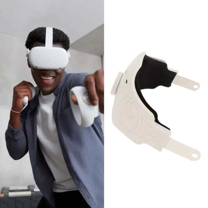 Adjustable%20VR%20Headset%20Strap,%20Flexible%20Foam%20Pad%20Head%20Strap%20Durable%20for%20Gaming%20-%20Image%207