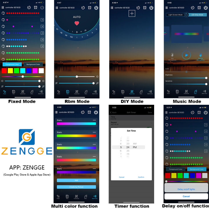 WS2812B%20Controller%20Bluetooth%20Music%20APP%20Control%20for%20Pixel%20LED%20Strip%20Light%20SK6812%20WS2811%20WS2812%20Tape%20Lights%20USB%205V%20Remote%20Control%20-%20Image%202
