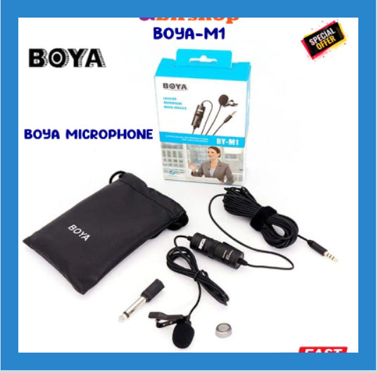 OFFICIAL%20VERIFIED%20BOYA%20BY-M1%20Microphone%20For%20Smartphone,%20DSLR%20Camera,%20Voice%20Recorder,%20Camera%20recorder%20and%20PC%20-%20Microphone%20-%20Image%208
