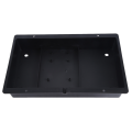 DIY Arcade Joystick Replacement Acrylic Panel Case Black Sturdy Construction Easy to Install Black Handle Arcade Game Kit.