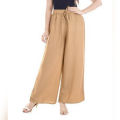 New Plain latest Palazzo for women-brown. 