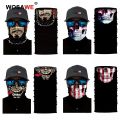 【Mary DAI Store】Brown-Black+WOSAWE Half Face Mask Headwear Riding Scarf Shield Helmet Bandana Windproof Ski Balaclava Neck Warm. 