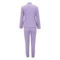 Women Suit Set Two Piece Office Business Long Sleeve Lapels Balzer Jacket Pants Suit. 