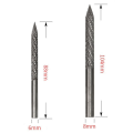 2Pack Tire Bit Multi Sizes Tire Repair Carbide Burr Drill Bit Tire Patches Plug Cutters Wire Cutter Reamer Drill 6mm 8mm. 