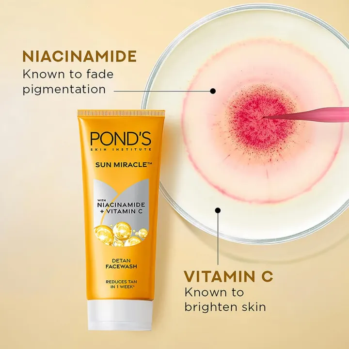 Pond's%20Detan%20Face%20Wash%20Sun%20Miracle%20100g%20%7C%20Tan%20Removal%20in%20Just%207%20Days%20%7C%20Contains%20Vitamin%20C%20and%20Niacinamide%20%7C%20Facewash%20for%20All%20Skin%20Types%20%7C%20India%20-%20Image%206
