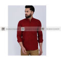 Ban Coller Long Sleeve Casual Shirt for men. 