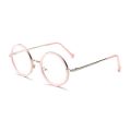 Retro Round Frame Glasses High Definition Clear Lens Women Men Unisex Flat Mirrors Eye Protection Eyeglasses Computer Goggles. 