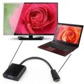 HDMI to VGA Converter with Stereo Audio Output. 