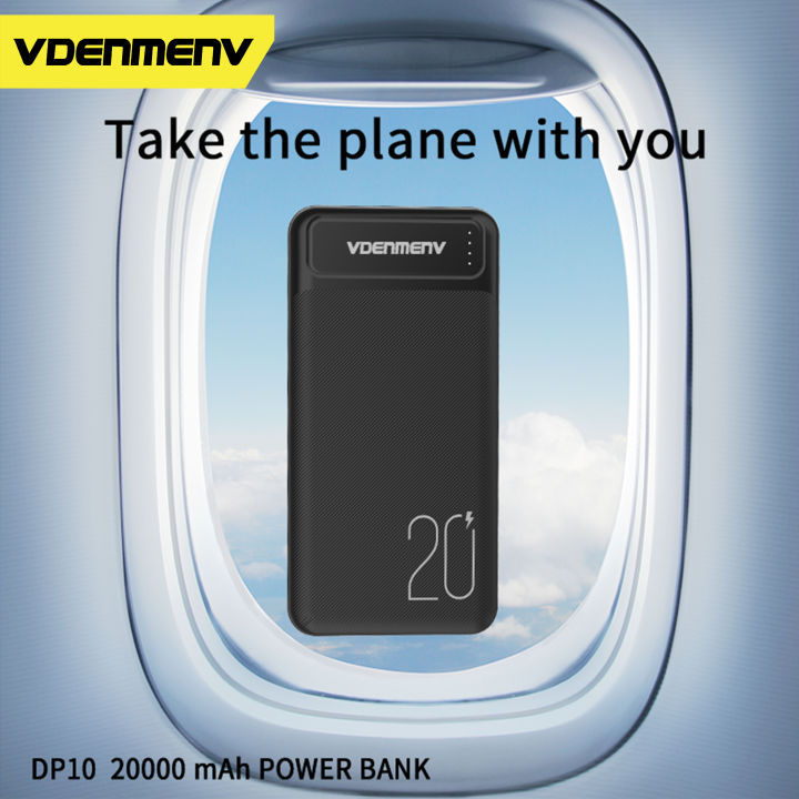 VDENMENV%20DP10%20Dual%20USB%20And%20Type%20C%20%2020000mAh%20Power%20bank%20with%205V%202.1A%20Output%20-%20Image%204
