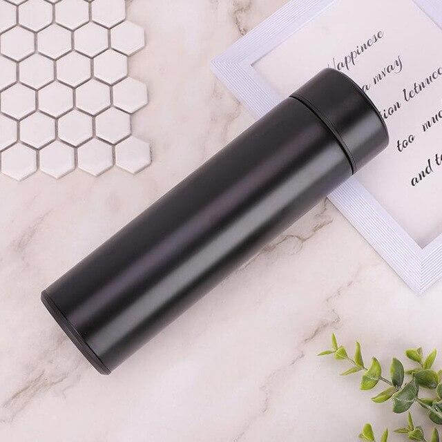 with extra free battery 1pcs Stainless Steel 500ml Thermos Tumbler with Vacuum Insulated Keeps Hot Drinks Hot and Cold Drinks Cold for Hours