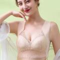 Chest Gathered Bra Women bra Beauty Back Bra  Lace Bra Seamless Bra Fitness Sleep Bra. 
