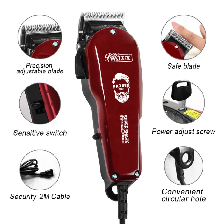 WALUX%20Professional%20AC220-240V%20Hair%20Clipper%2010W%20Powerful%20Hair%20Trimmer%20Home%20Man%20Shaver%202M%20Cable%20Hair%20Cutting%20Machine%208%20Guard%20Combs%20-%20Image%203