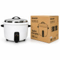 Sharp KS-H858C-W3 Commercial Rice Cooker 8.5L (45 Cups) | 2800W Heavy-Duty Electric Rice Cooker with 5-Hour Keep Warm, 220-240V.