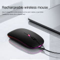 Bluetooth Mouse for Microsoft Surface Pro 9 8 5 6 7 X Surface Go 3 Book Laptop PC Wireless Mouse Rechargeable Mute Gaming Mouse. 