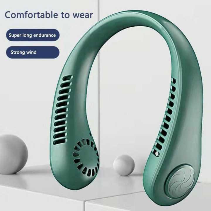 New%20Hanging%20Neck%20Fan%20LED%20Digital%20Display%20Portable%20Cooler%20Fan%20Bladeless%20Fan%20Personal%20Wearable%20Neckband%203%20Speeds%20Adjustment%20Twin-Turbo%20Leafless%20360%C2%B0%20Neckband%20Fan%20USB%20Rechargeable%20Fan%20Mini%20Neck%20Fan%20-%20Image%202