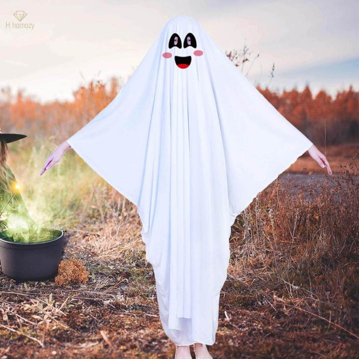 Halloween Costume Cape Spooky Cloak Cape Cosplay Fancy Dress Outfit for Birthday Halloween 147cm