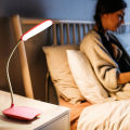 Table Lamps LED Dimmable Rechargeable Tube Eye Protection Student Dormitory Desk Lamp Study Room Reading Table Light. 