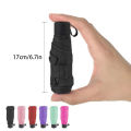 Ultralight Mini Pocket Women's Small Windproof Folding Umbrella Travel Compact Rain Men's Umbrella Sunscreen Umbrella Outdoor Um.